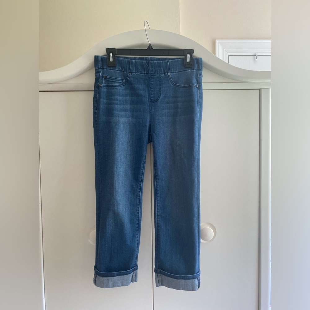 Liverpool Women's Ankle Jeans in Classic Blue